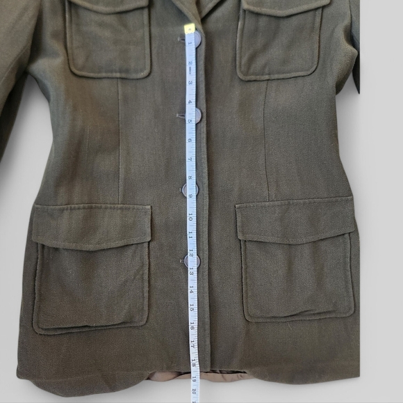 Vintage Wool Lauren Ralph Lauren Heritage Equestrian Old Money Blazer Jacket - Picture 13 of 16